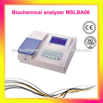 Portable Small size of semi automatic biochemistry analyzer MSLBA06M